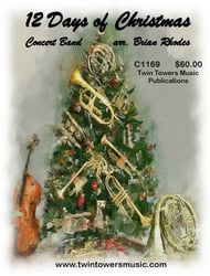 12 Days of Christmas Concert Band sheet music cover Thumbnail